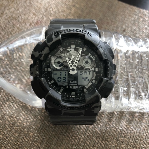 g shock ga 100 camouflage